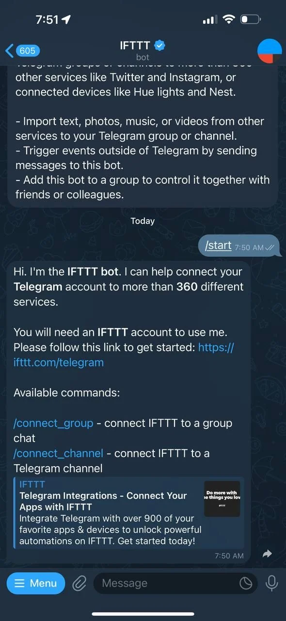 IFTTT — Preview 1