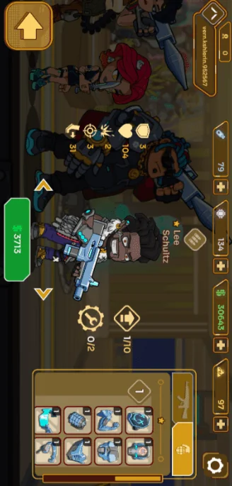 🤖 GRABSCAPE: Cyber Arena Battler — Pratinjau 1