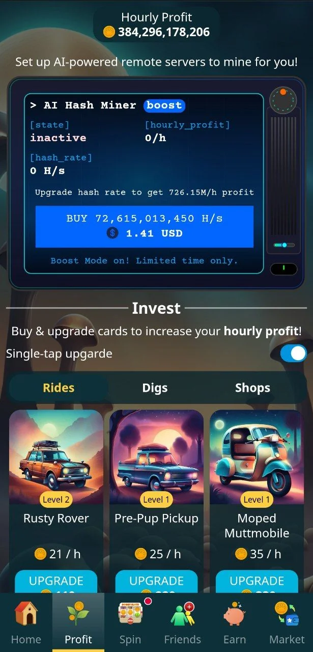Rich Dog: Top Play-to-Earn Game 💰🐶 — Preview 2