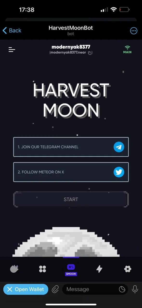 HarvestMoonBot — Preview 1