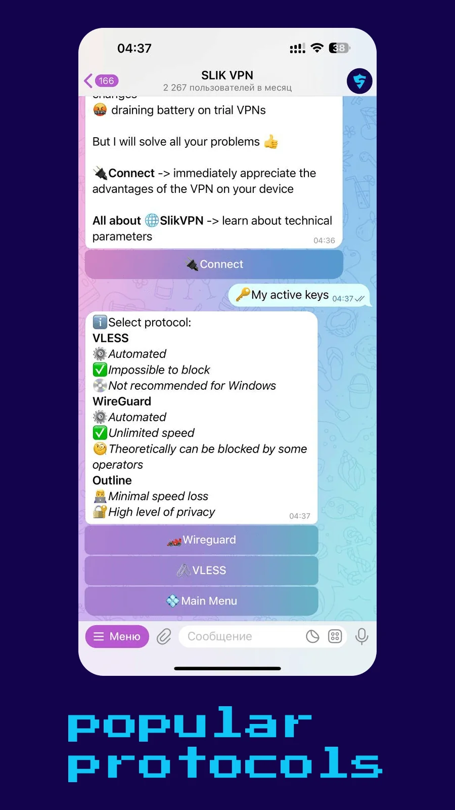 SLIK VPN — Preview 4
