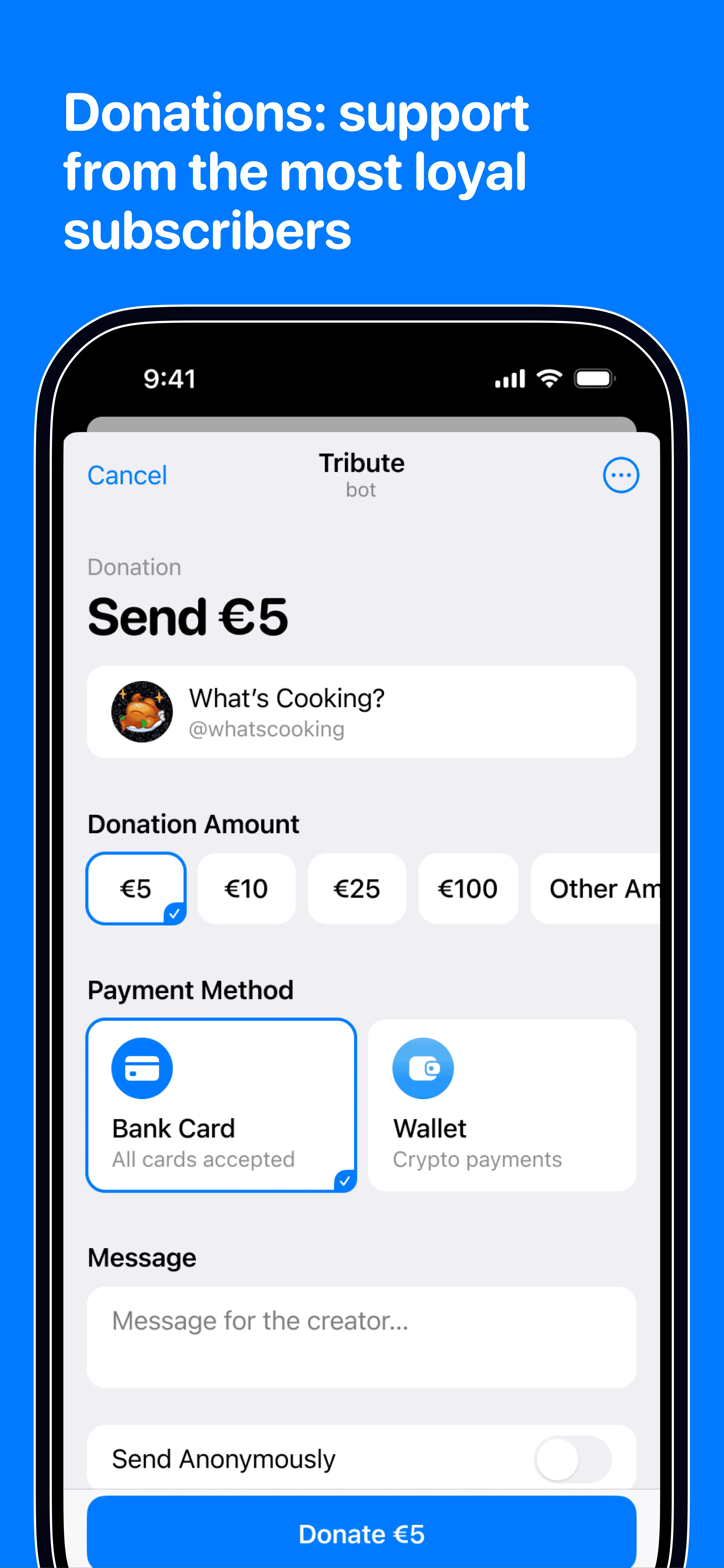 Tribute — Preview 4