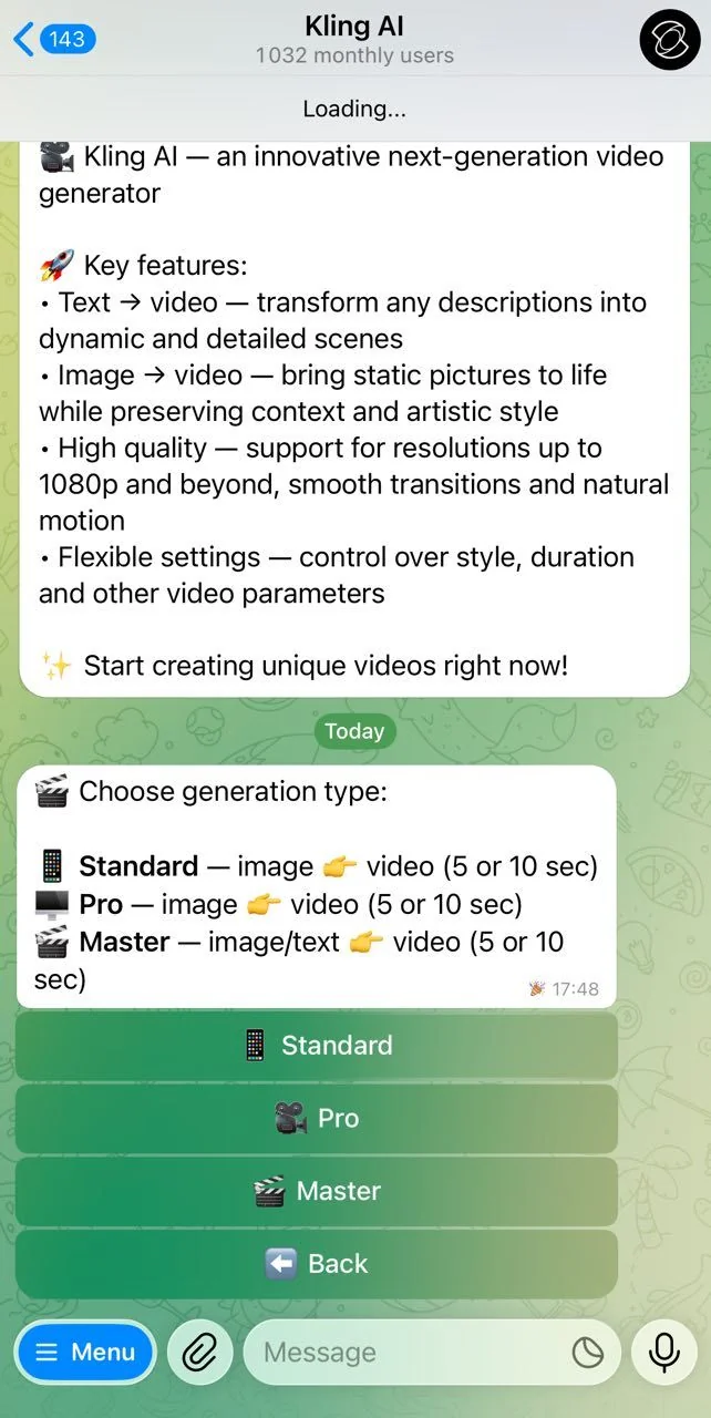 Kling AI — पूर्वावलोकन 3