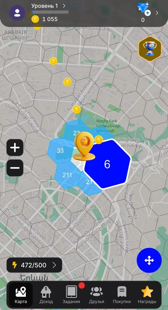 CheckRewards Game — Aperçu 1