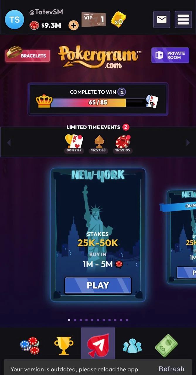 Pokergram ᴮᴱᵀᴬ ♦️♠️ — पूर्वावलोकन 5