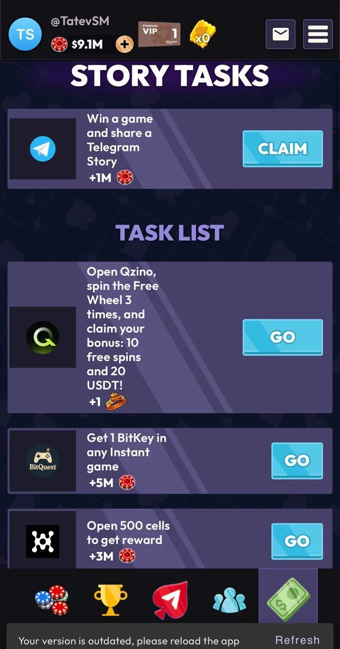 Pokergram ᴮᴱᵀᴬ ♦️♠️ — पूर्वावलोकन 4