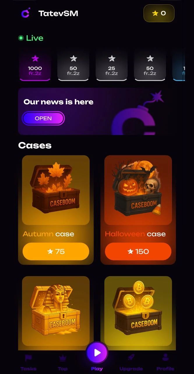 Case Boom Bot — Preview 1
