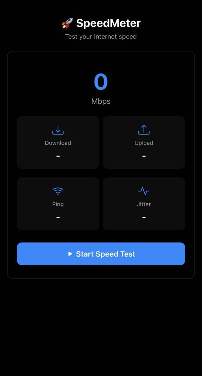 SpeedMeter - Internet Speed Test — Превью 1
