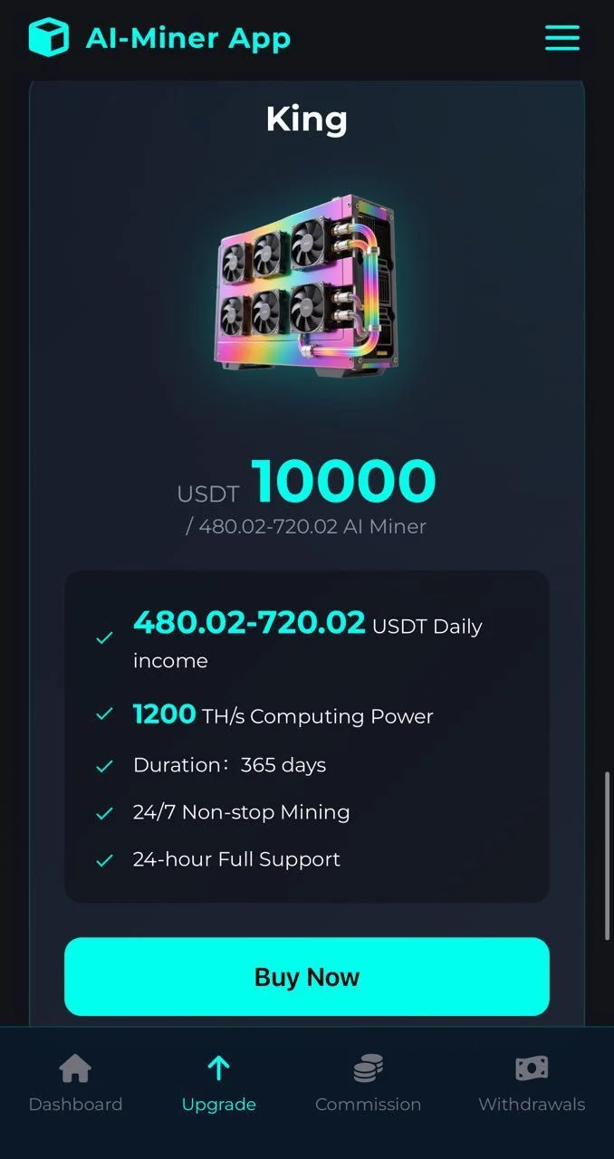 AI-Miner App — Превью 2