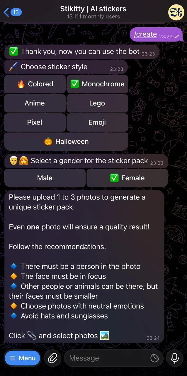 Stikitty | AI stickers — Preview 5
