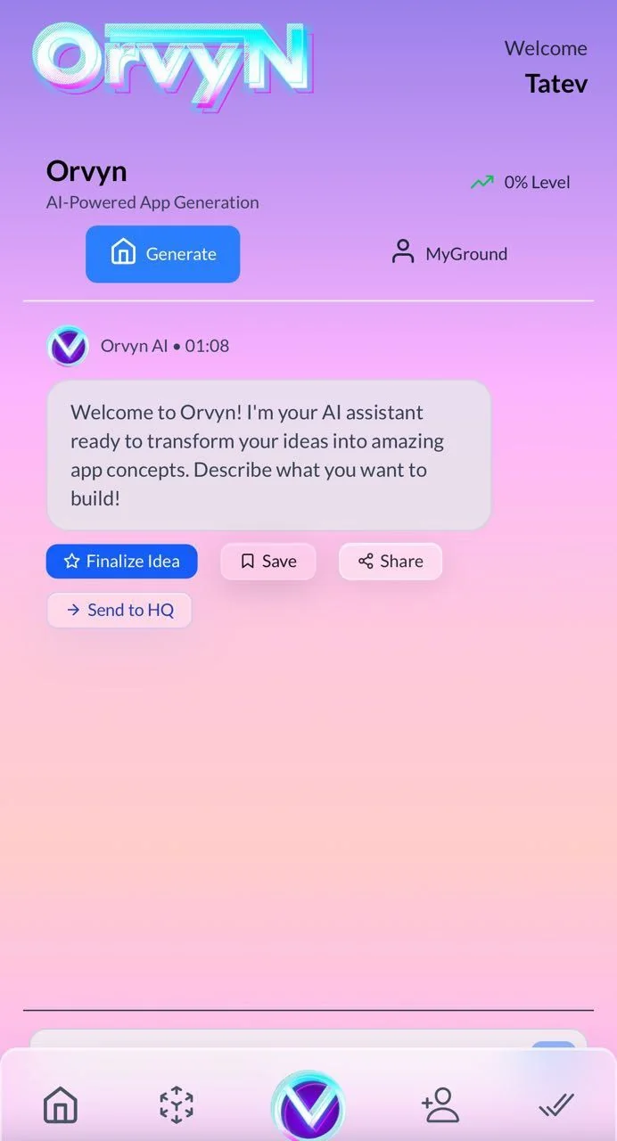 Orvyn AI — Pratinjau 3