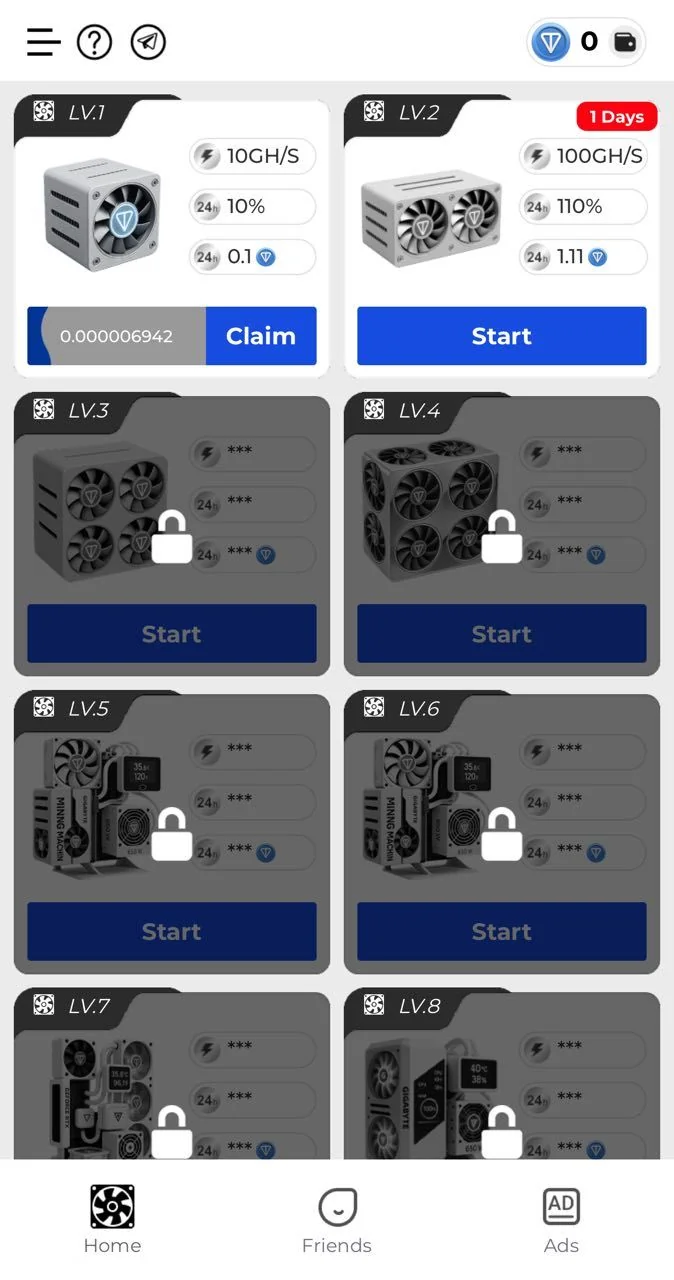 TONHash App — Pratinjau 2