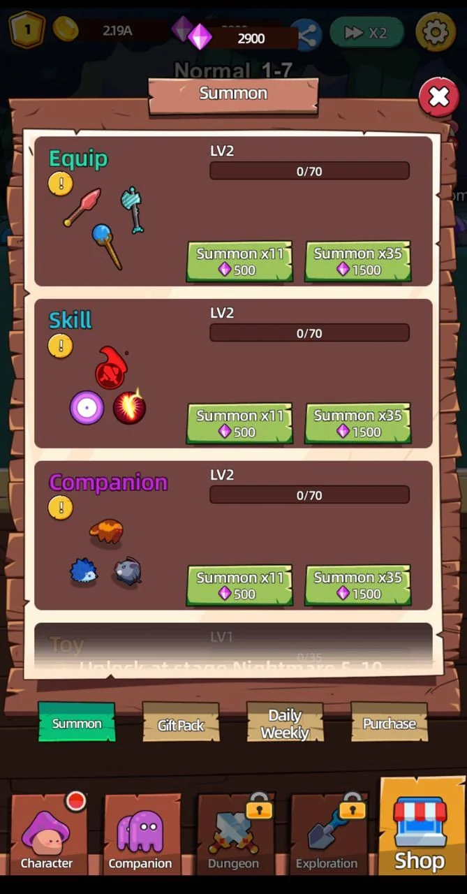 Idle Legion — Preview 2