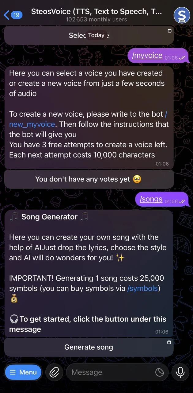 SteosVoice — Preview 3