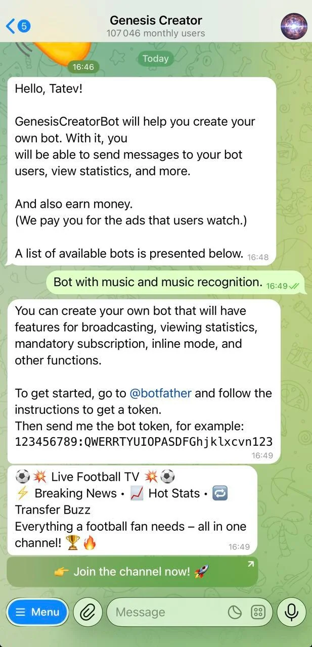 Genesis Creator — Preview 2