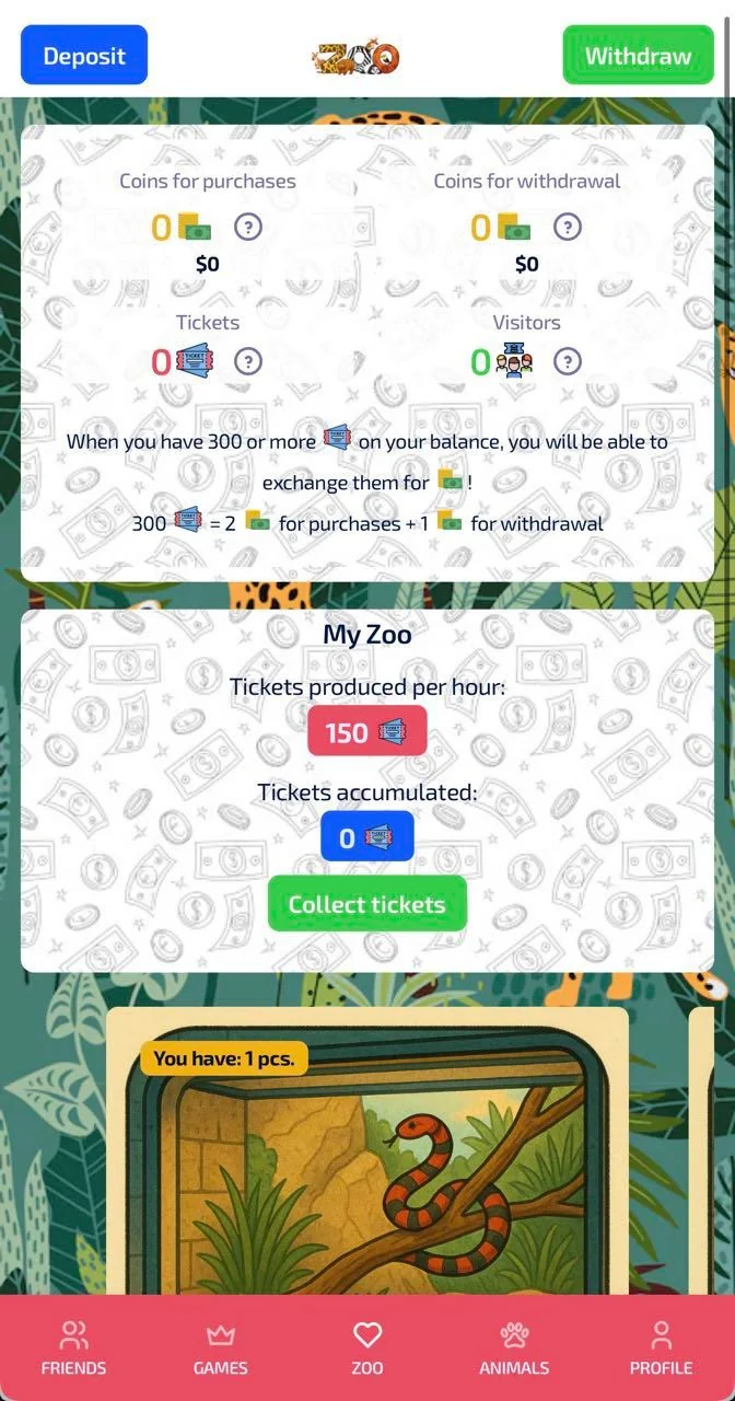 Zoo Crypto — Preview 3