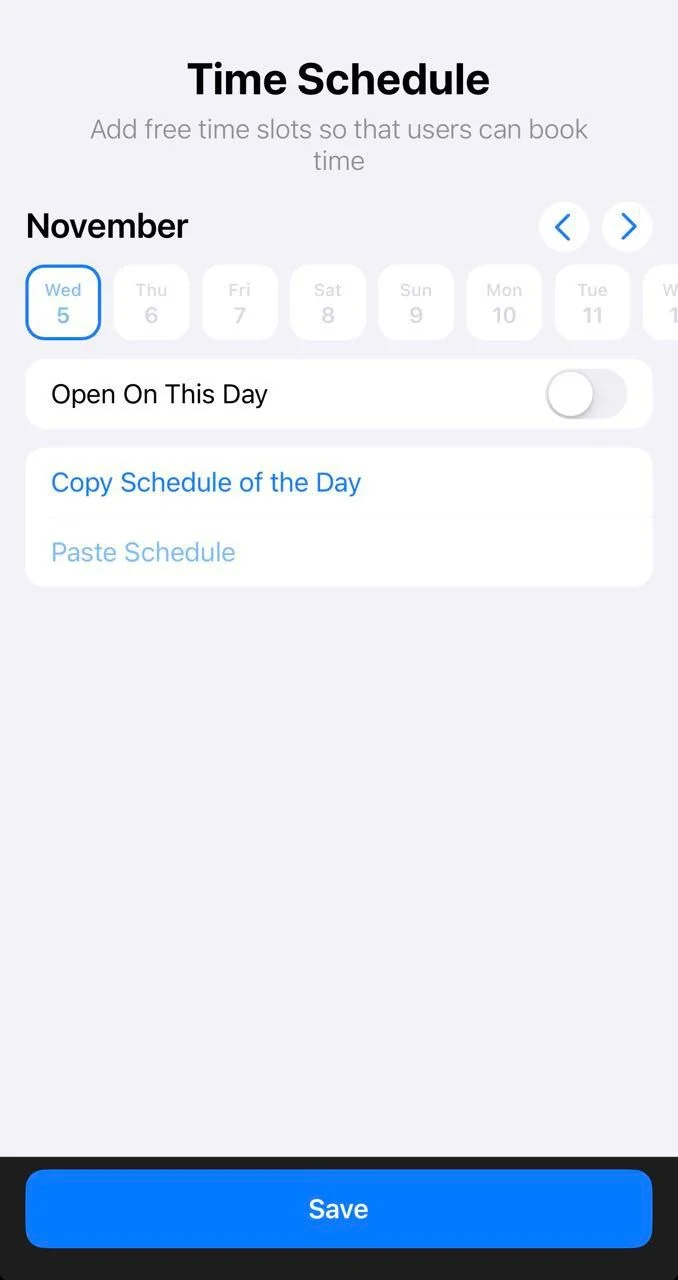InOne: Online booking on Telegram — पूर्वावलोकन 3