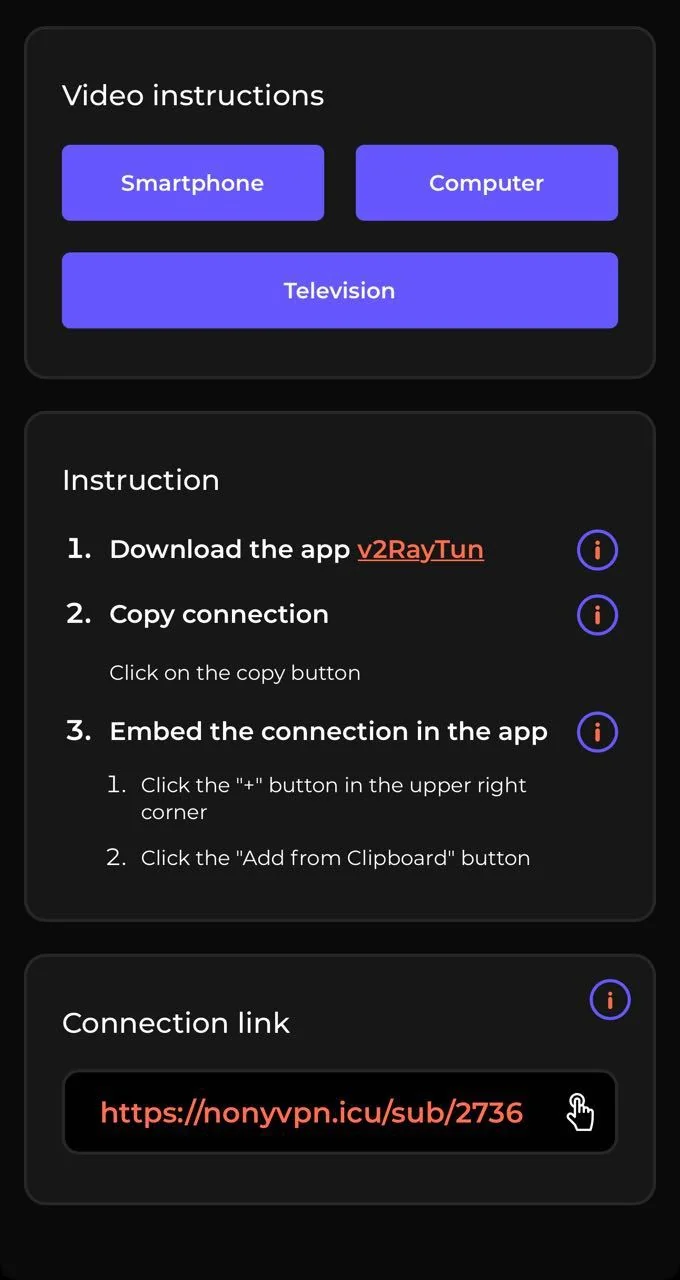Nony VPN — Pratinjau 4