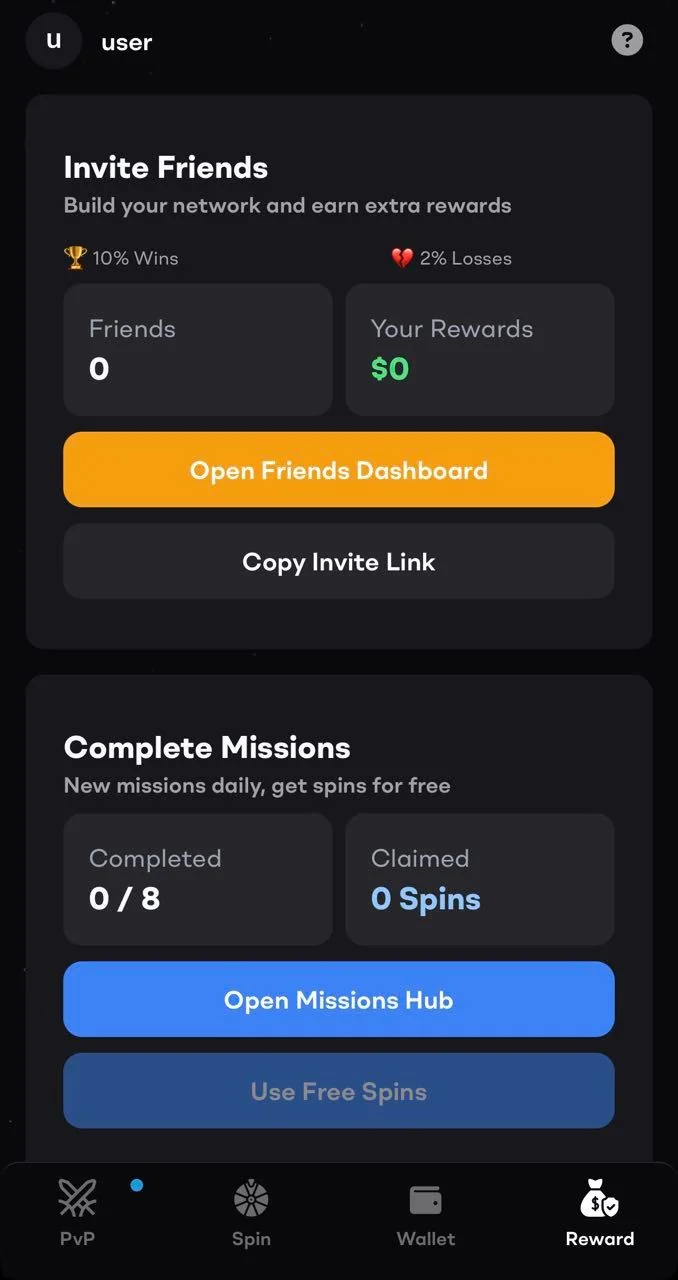 Spin PvP | App — Preview 4