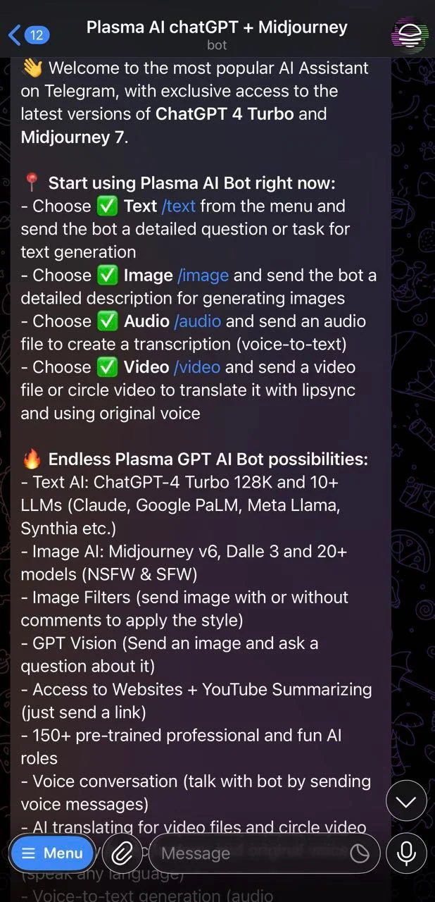 Plasma AI chatGPT + Midjourney β Pratinjau 2