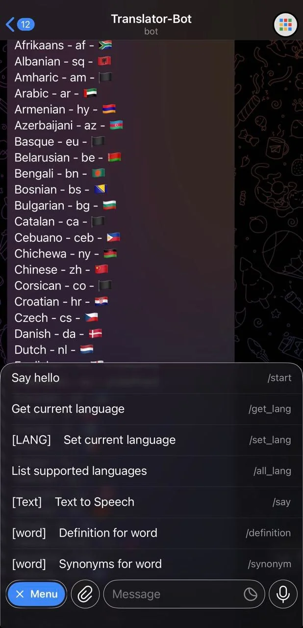 Translator-Bot — Preview 3