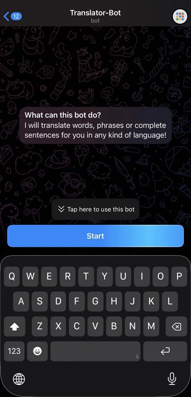 Translator-Bot — Preview 1