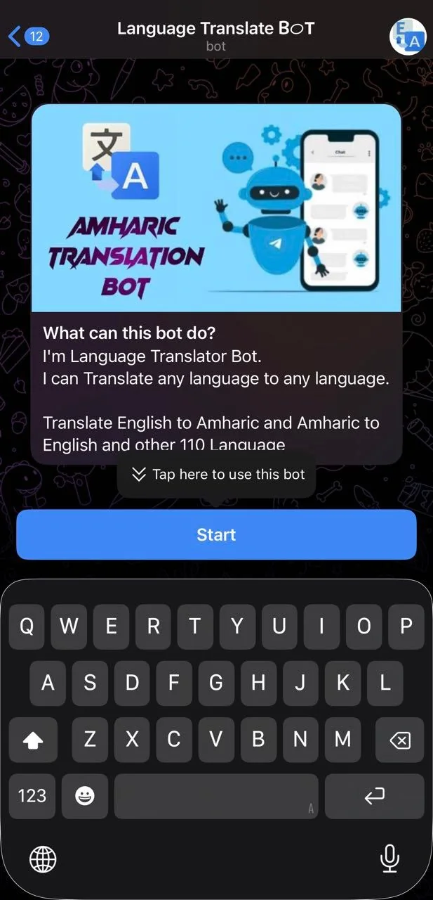 Language Translate ᗷᝪᎢ — Preview 1
