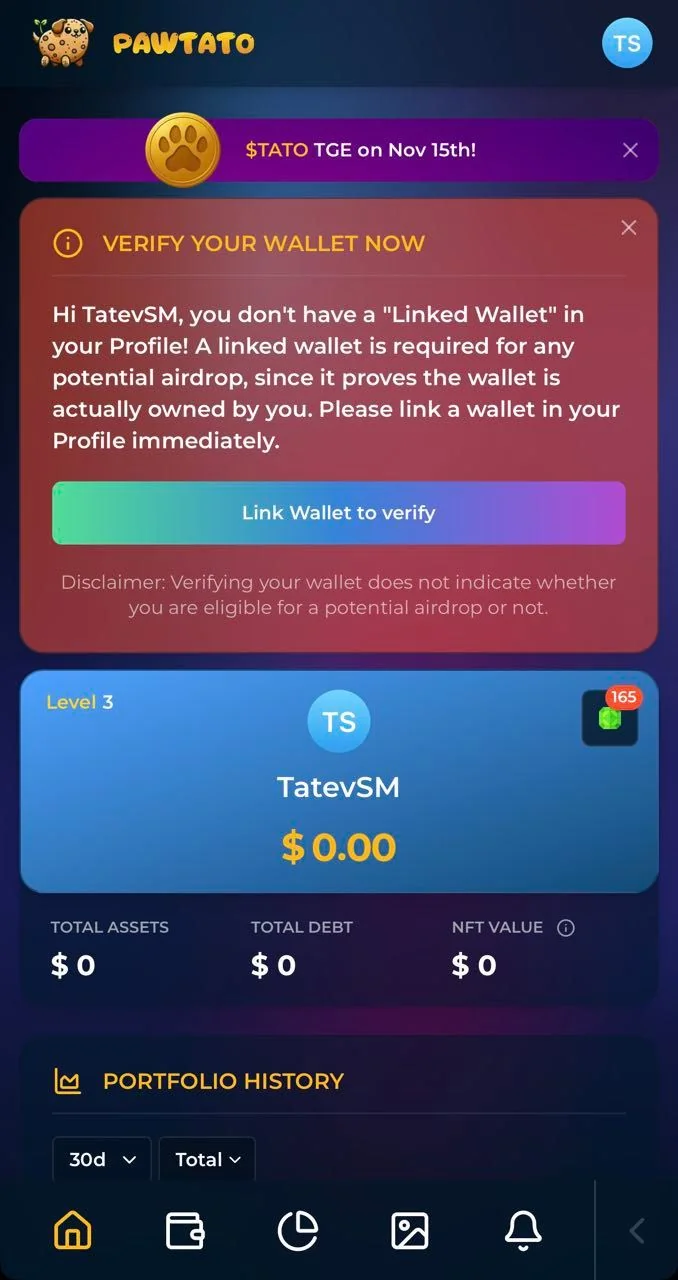 Pawtato App — Preview 1