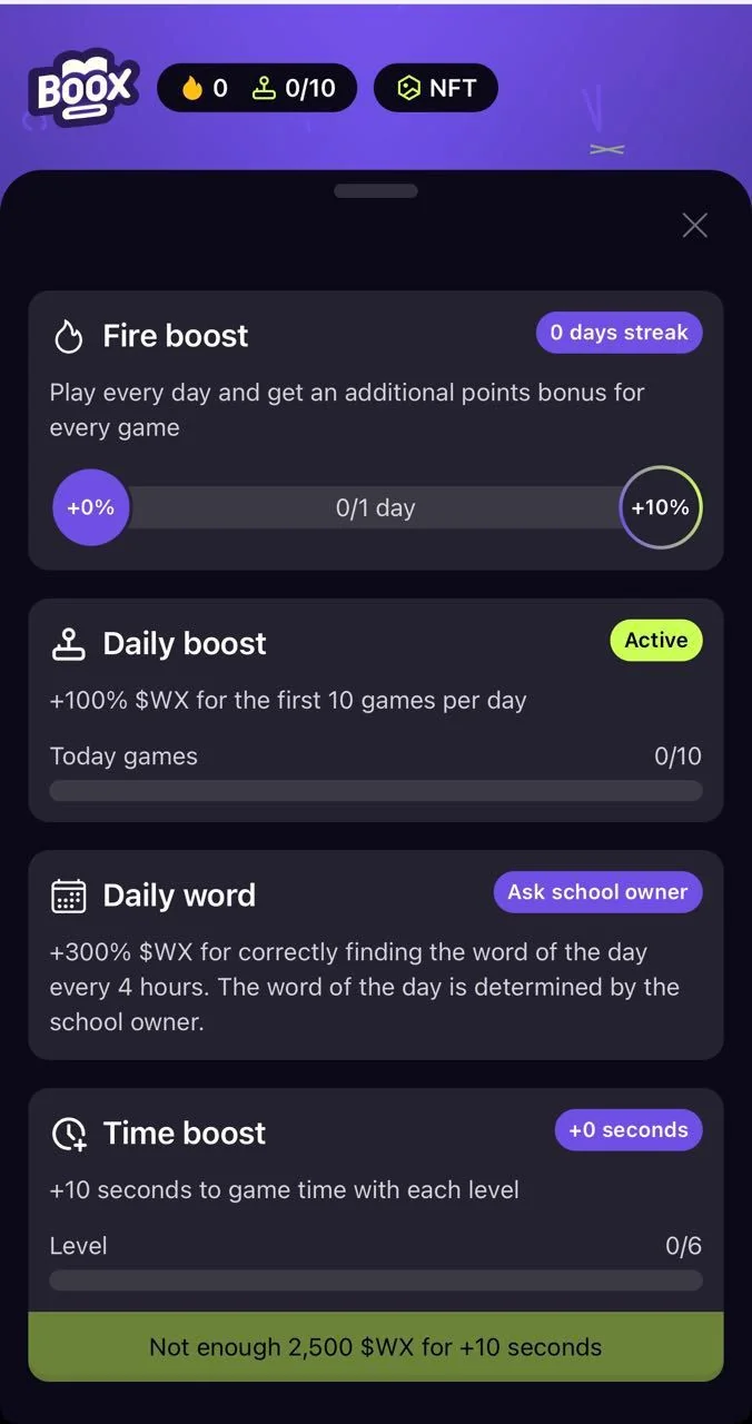 WordBooX — Preview 4