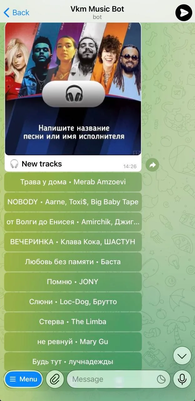 Vkm Music Bot — पूर्वावलोकन 3