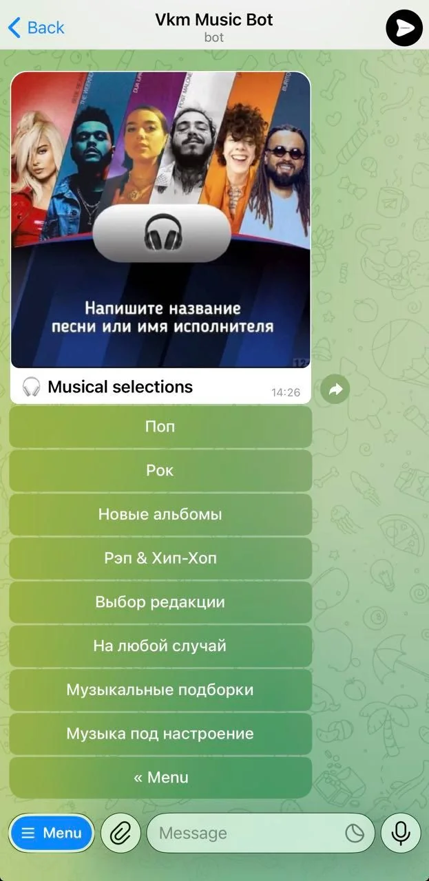 Vkm Music Bot — पूर्वावलोकन 4