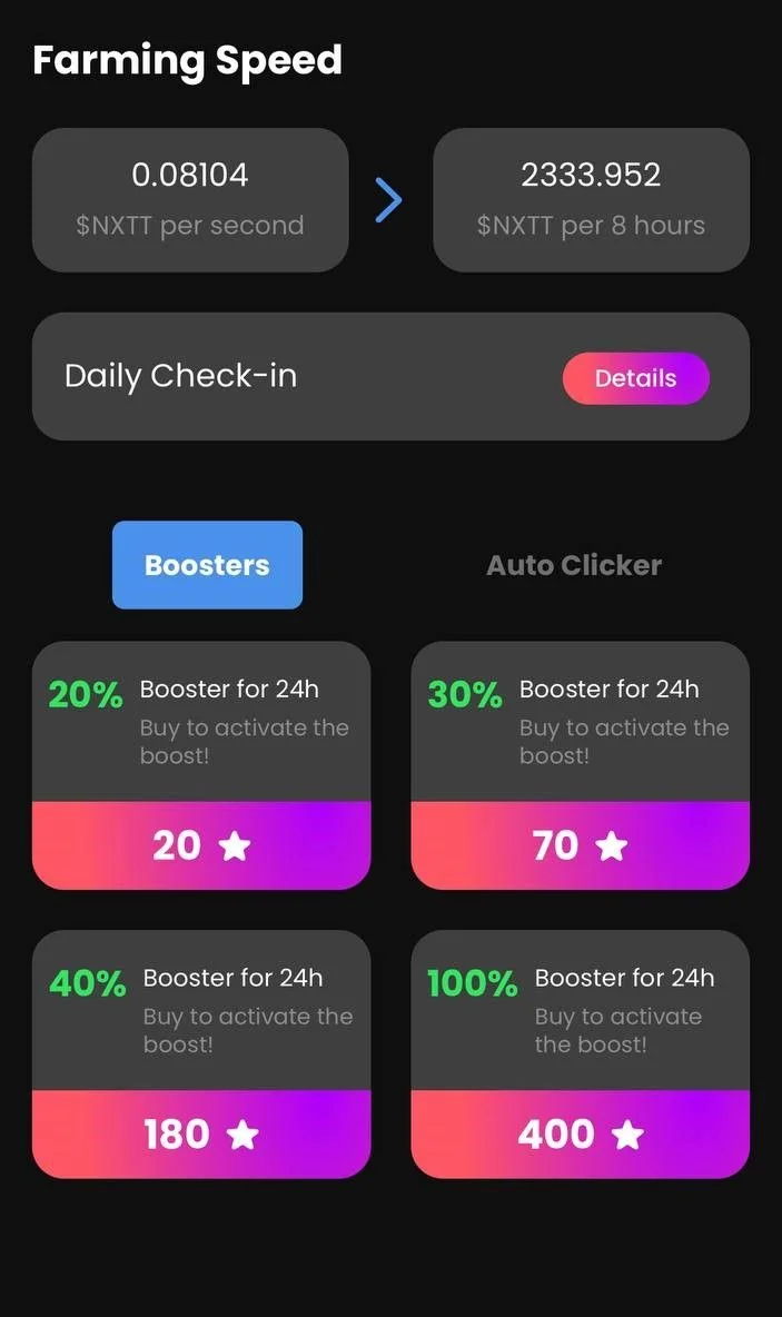 Next Earth Mini App — Preview 5