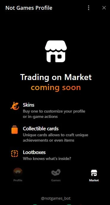 Not Games Bot — Preview 2