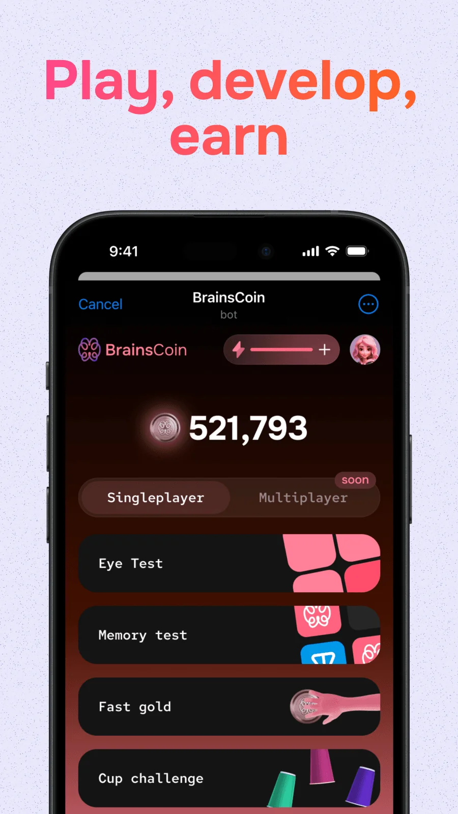 BrainsCoin Games — Preview 2