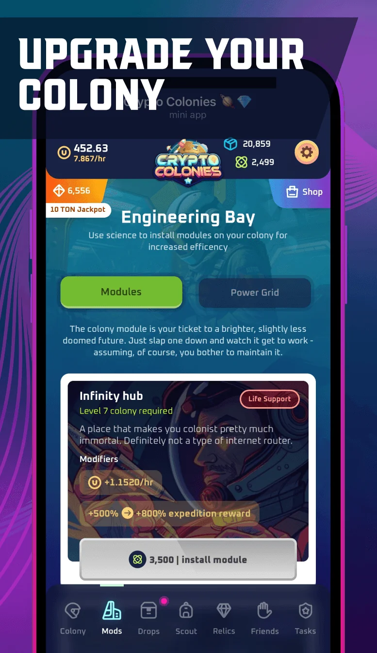 Crypto Colonies — Aperçu 5