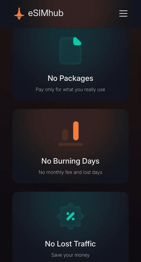 eSIMhub Bot — Pratinjau 4