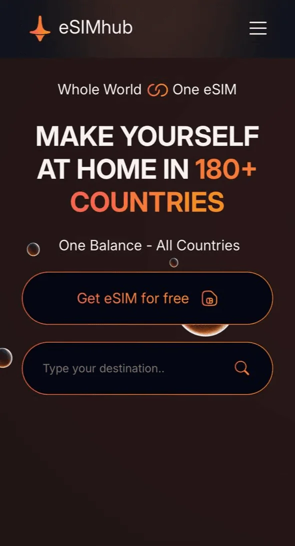 eSIMhub Bot — Pratinjau 5