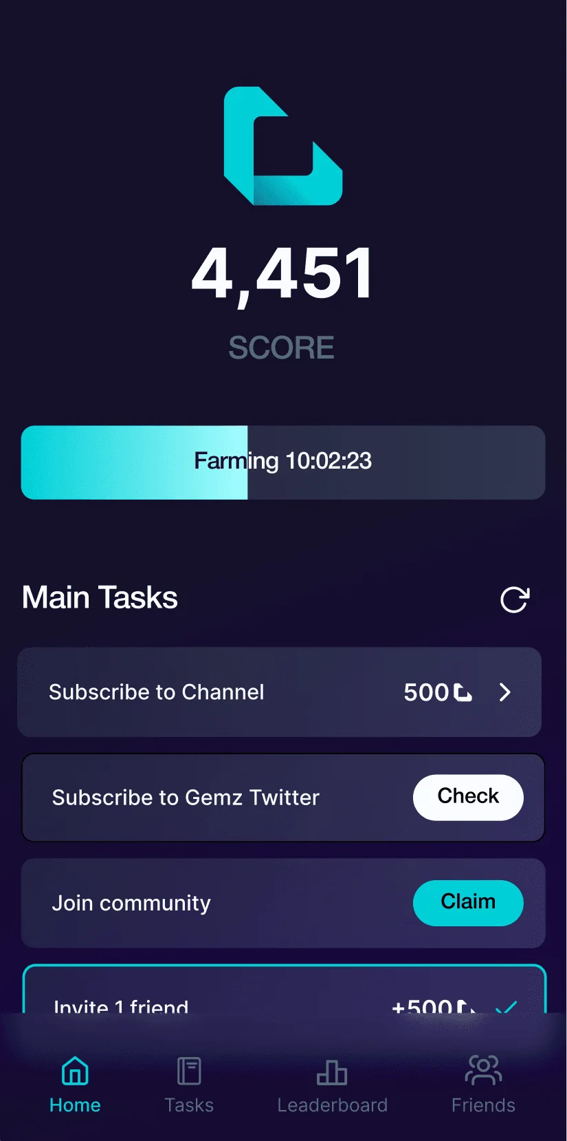 Gemz Trade App — Preview 1