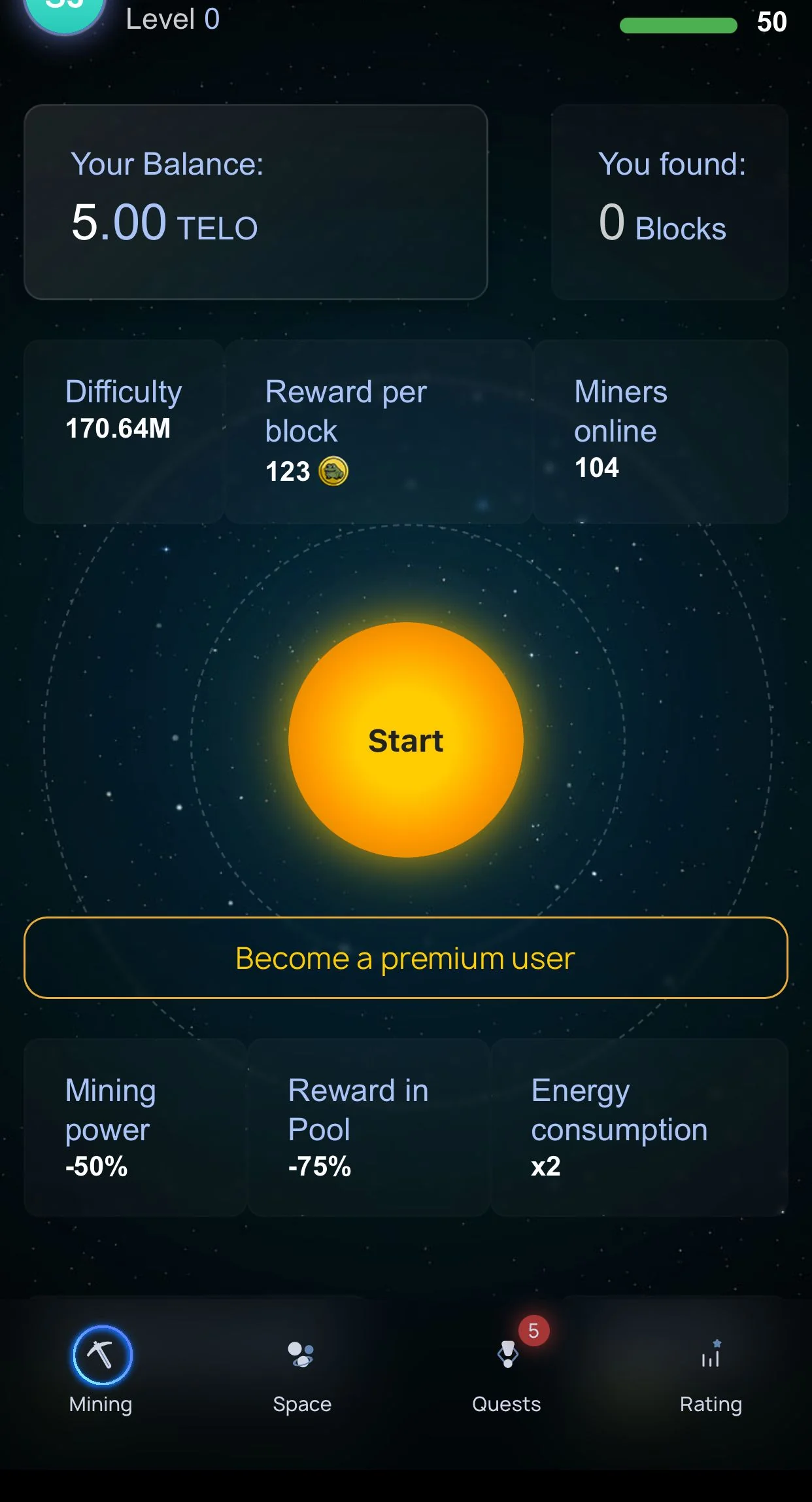 Telo Miner — Preview 2