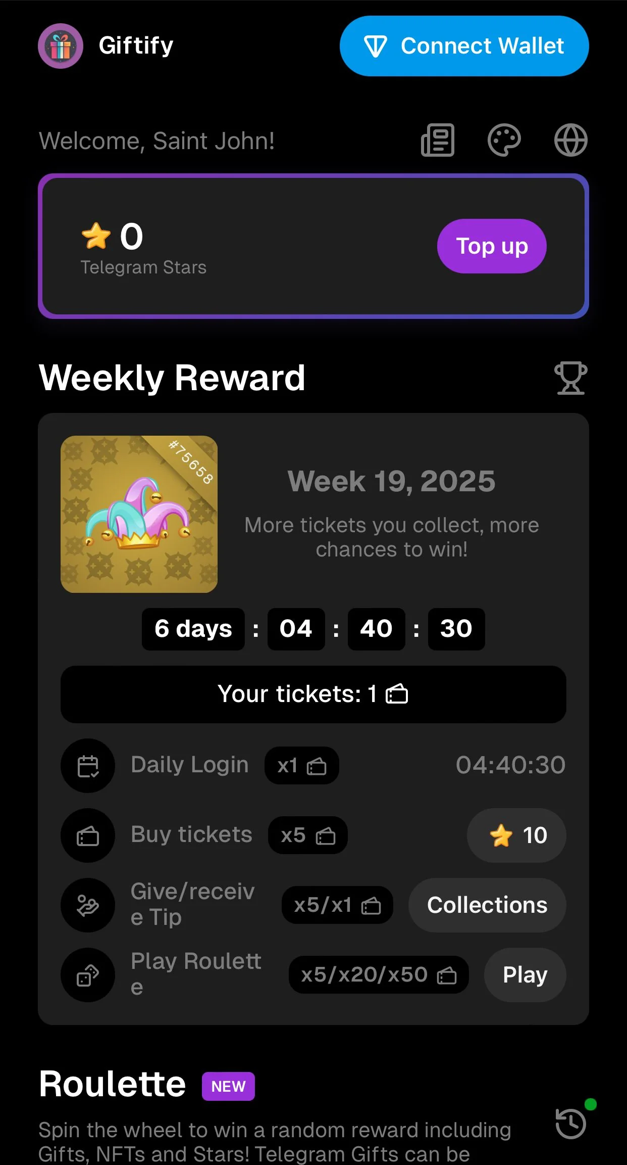 Giftify - Get NFTs — Aperçu 3