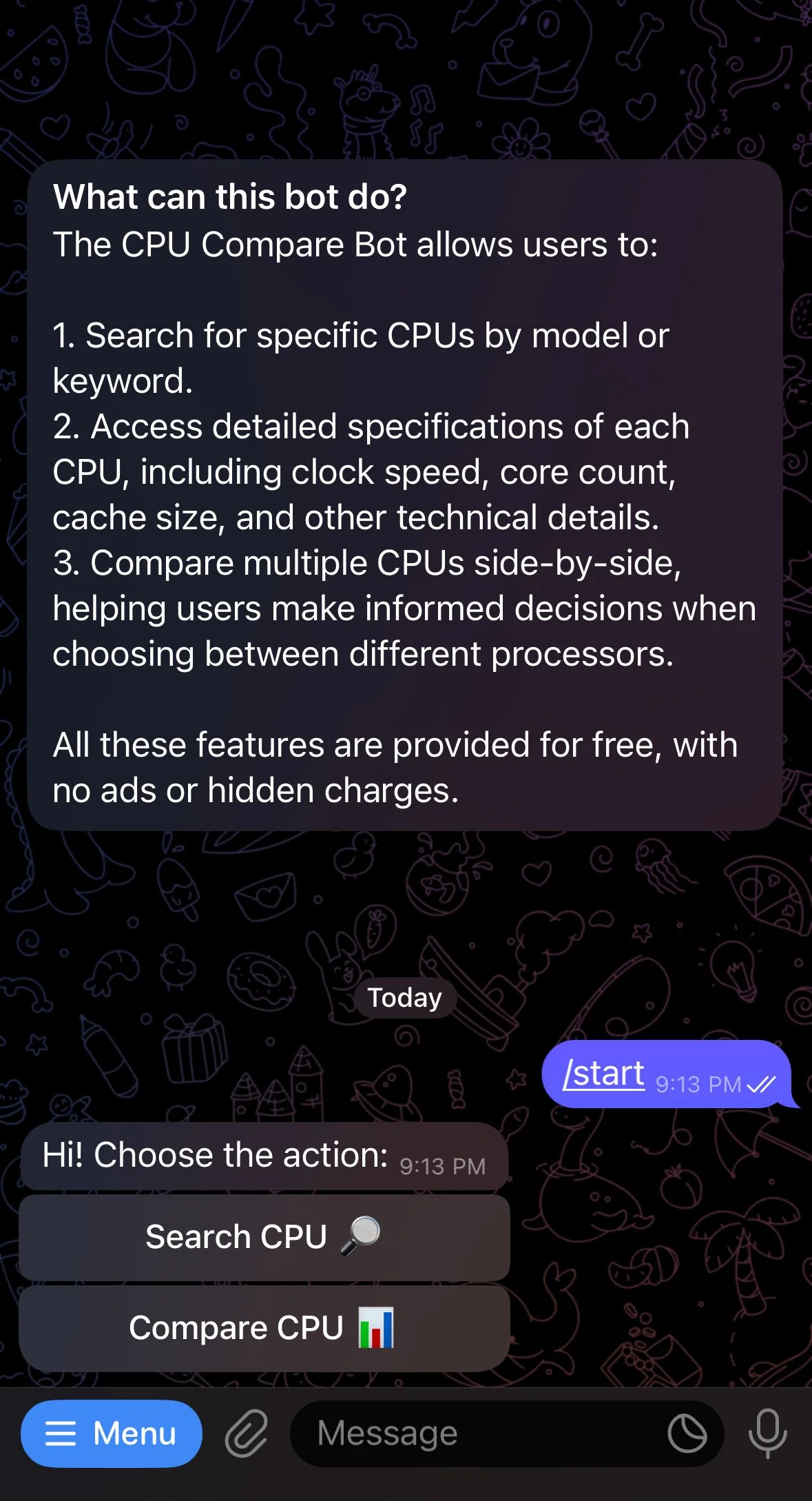 CPU Compare Bot — Превью 1
