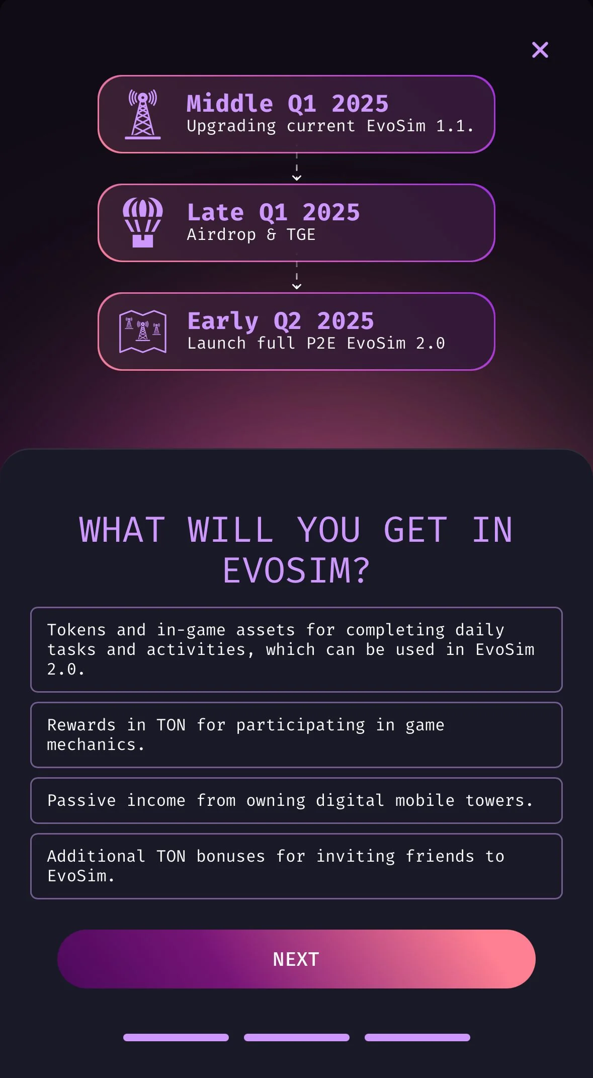 EvoSim Game — Pratinjau 3
