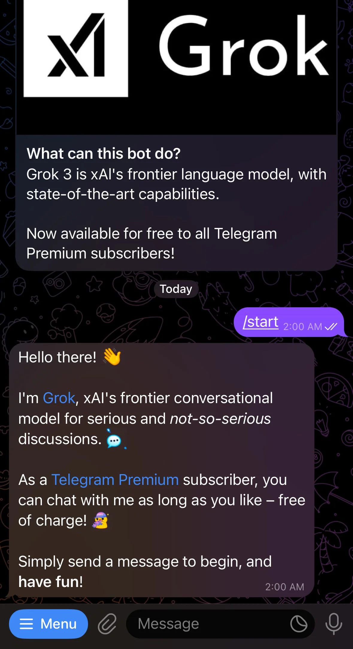 Grok — Preview 1