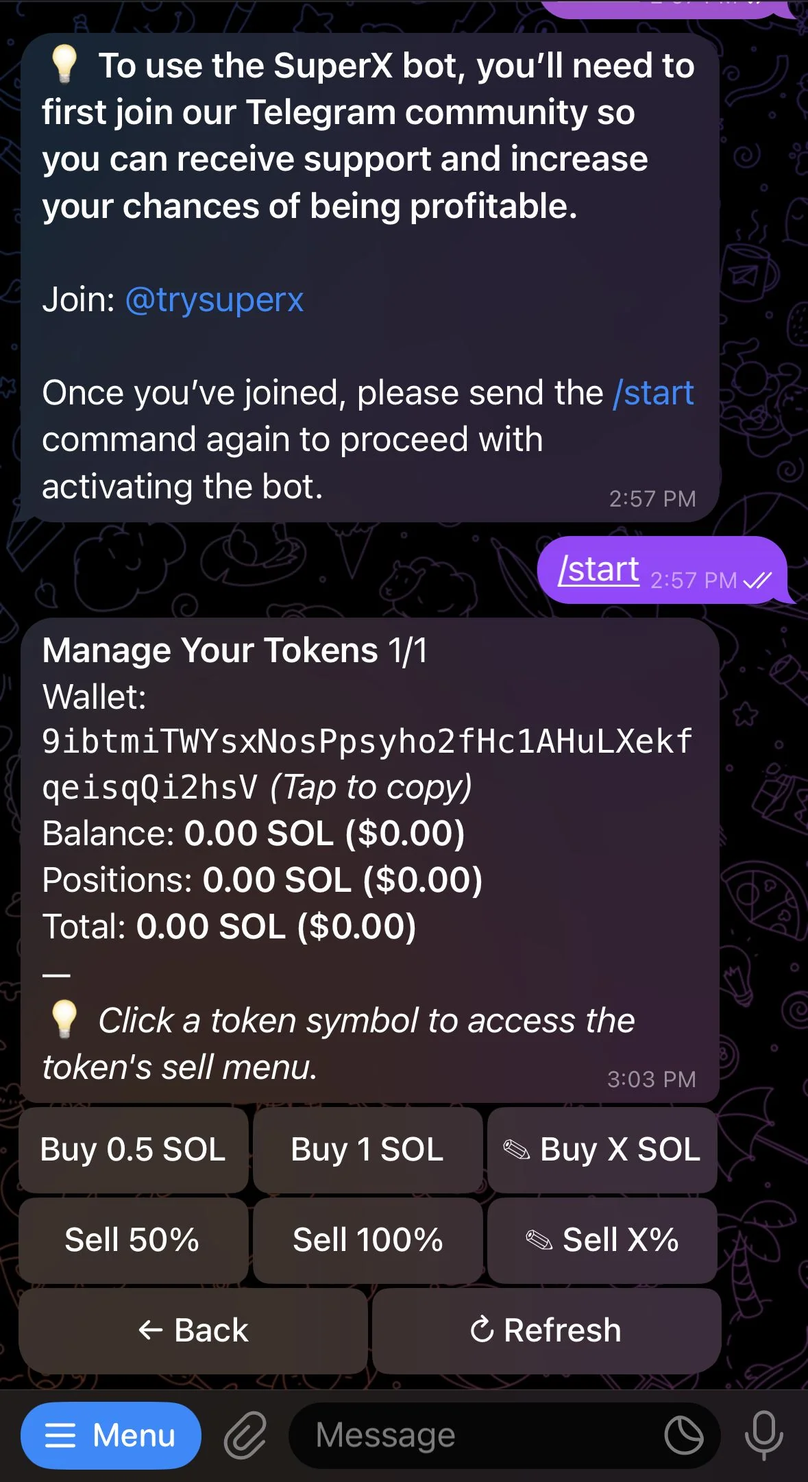 SuperX — Preview 3