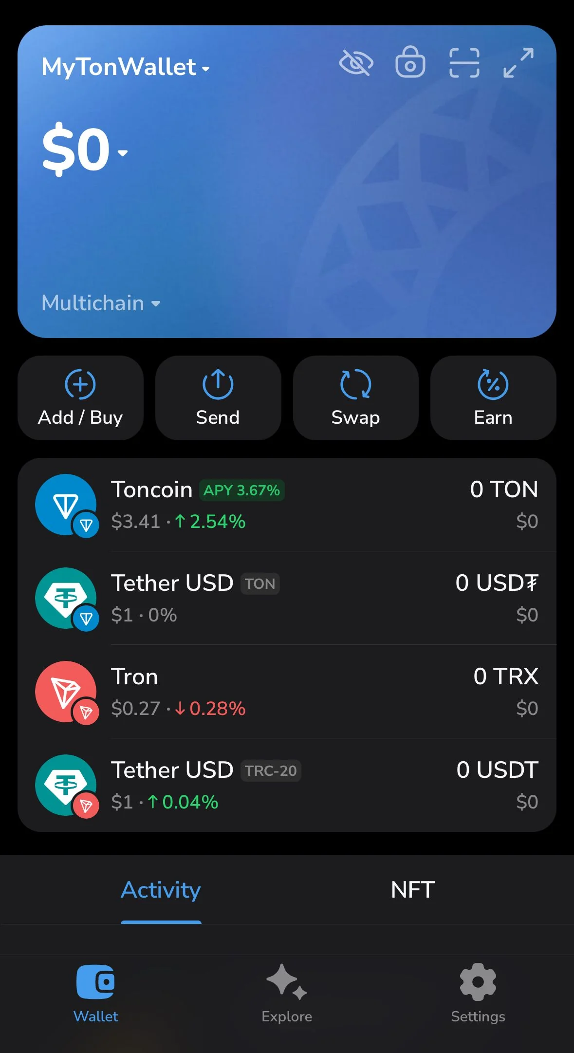 MyTonWallet Bot — Перегляд 1