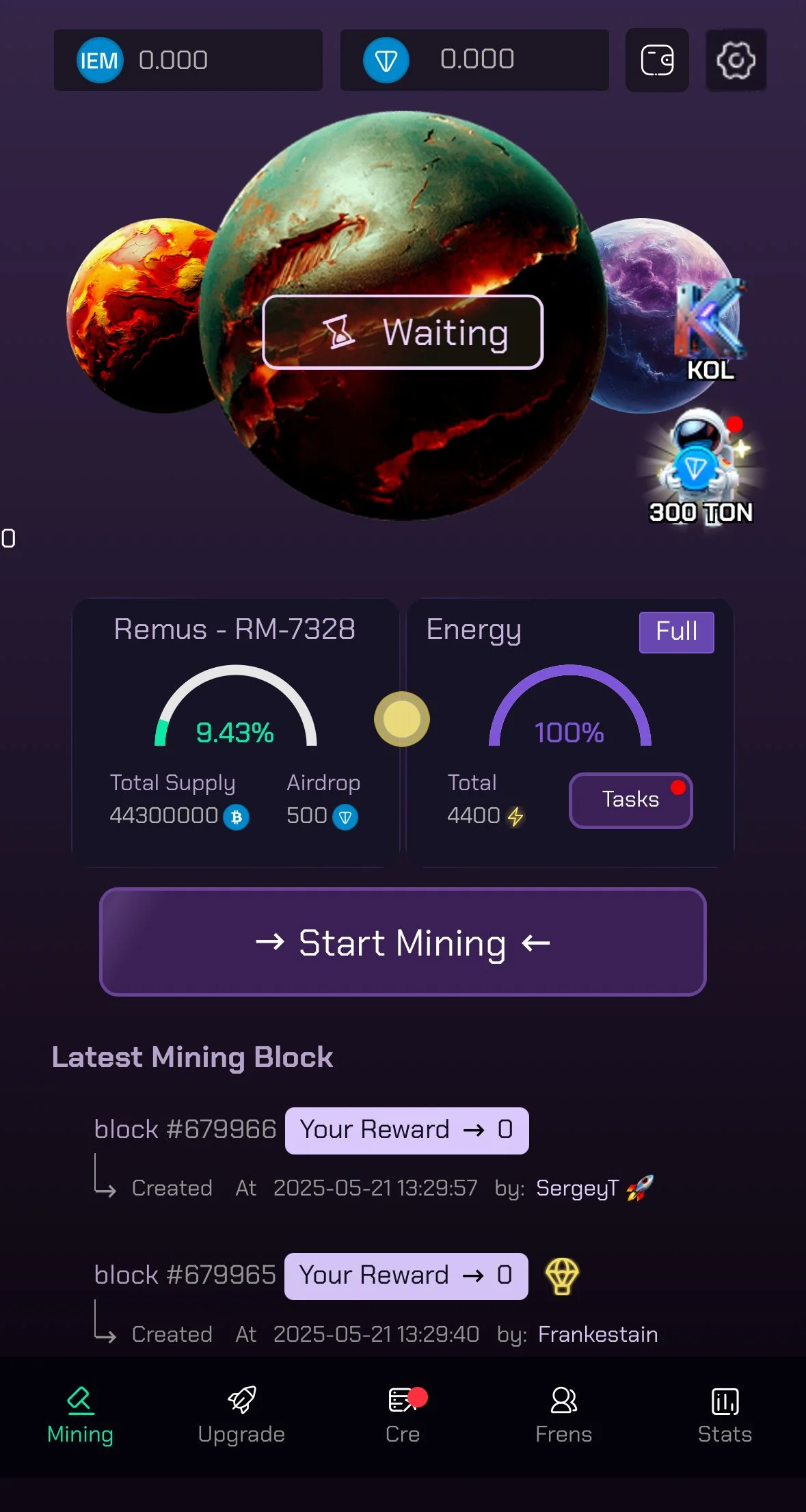 🌕 IEM HASH — Preview 1