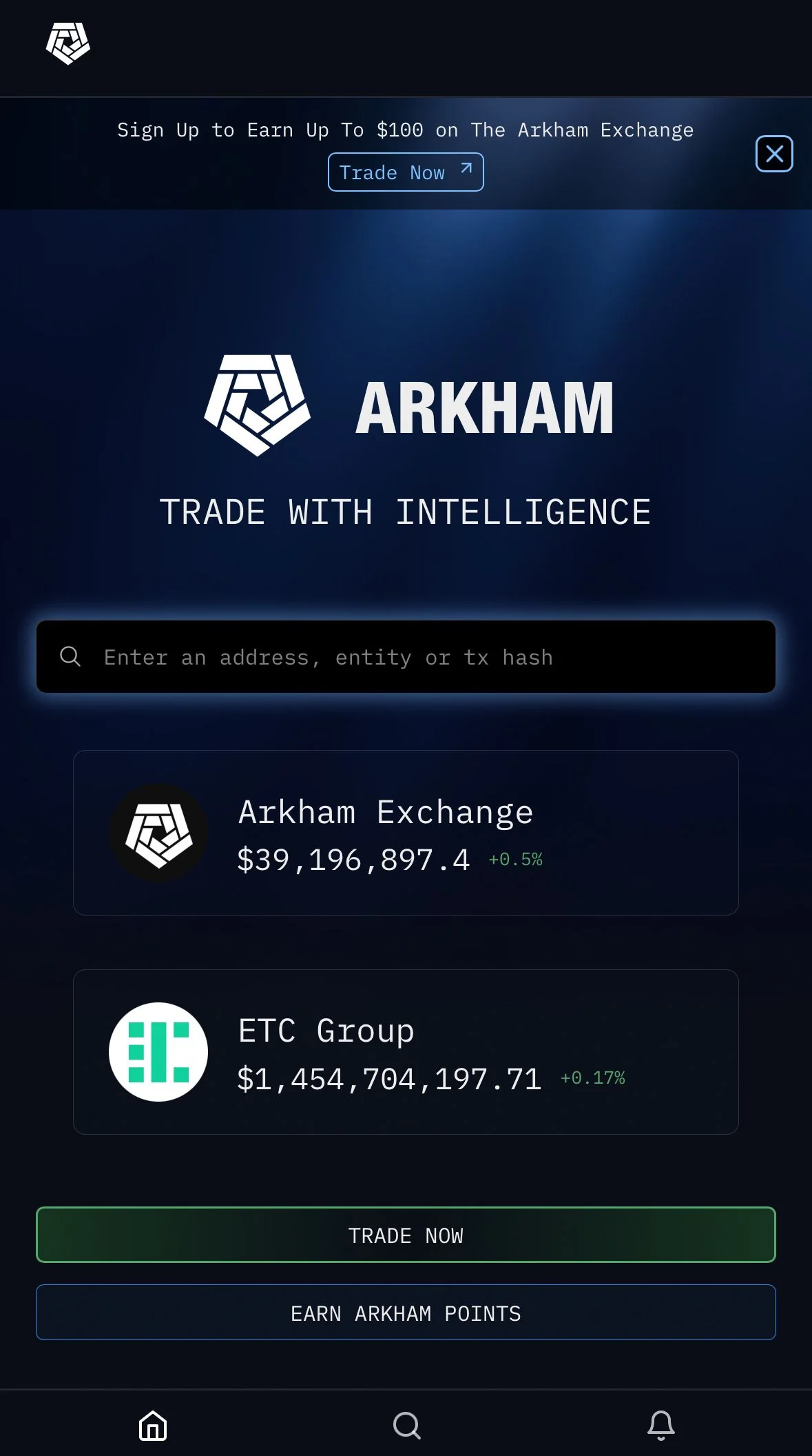 Arkham Mini-App — Превью 1