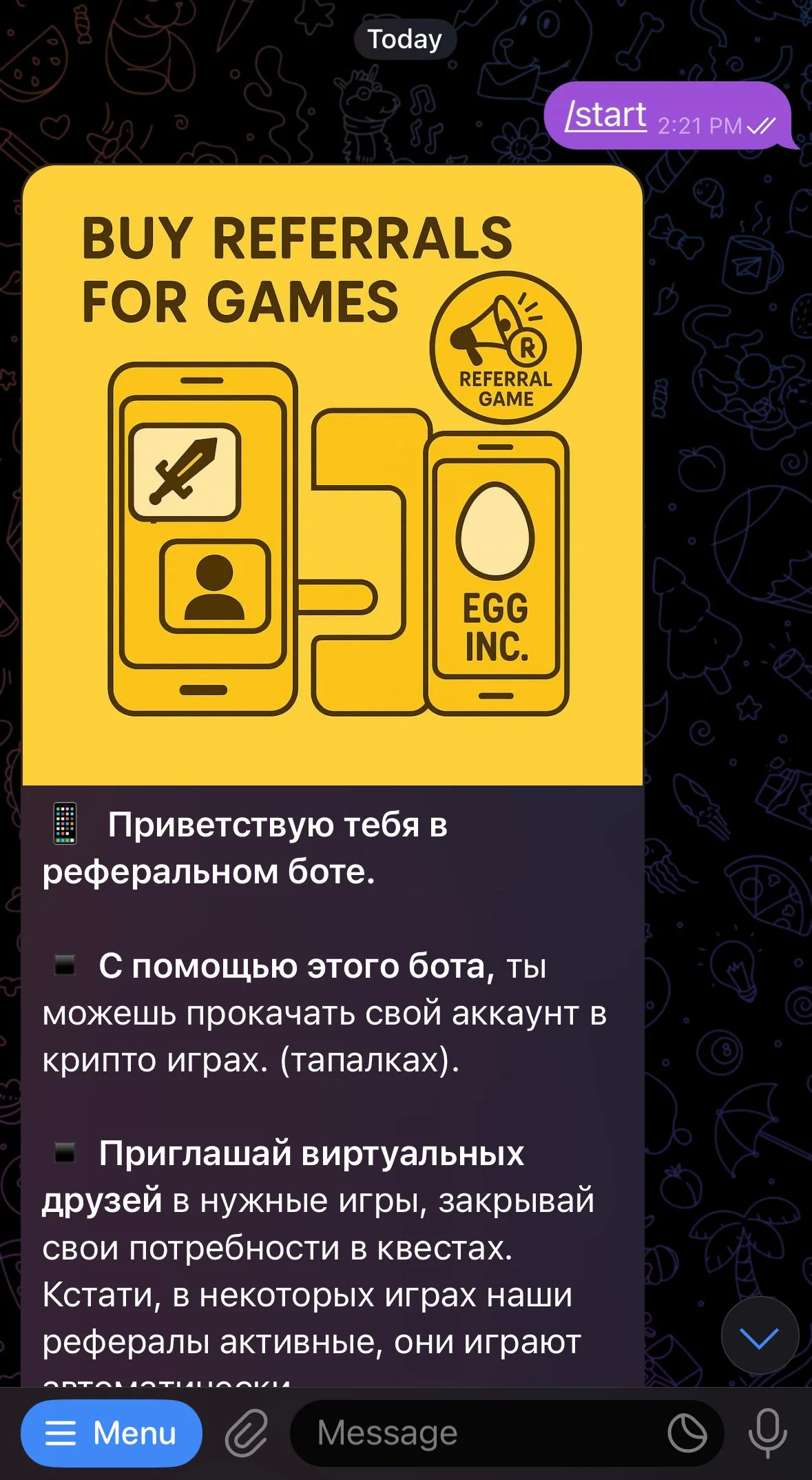 Referral Game | TON AirDrop — Preview 1