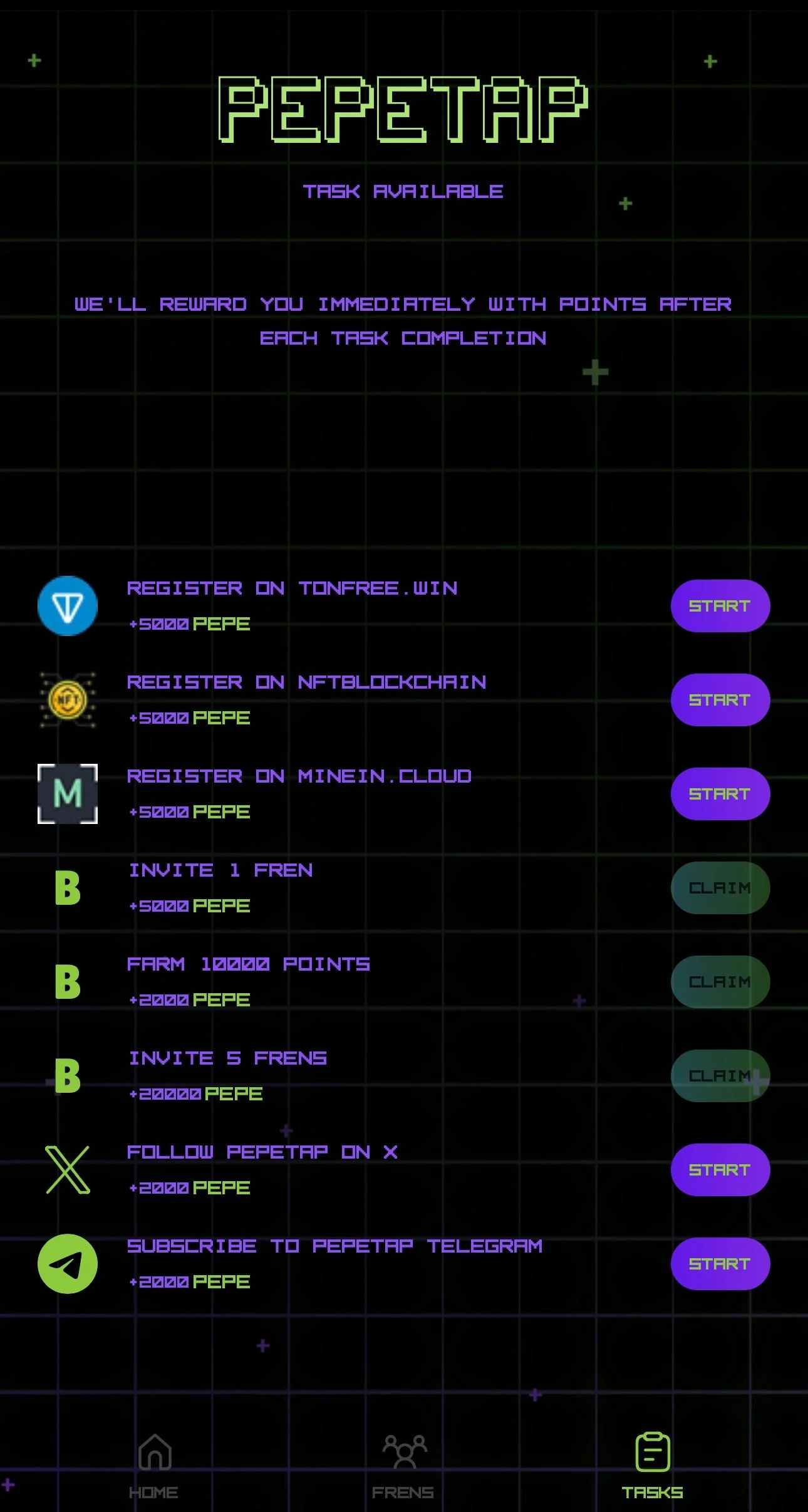 PepeTap — Preview 3