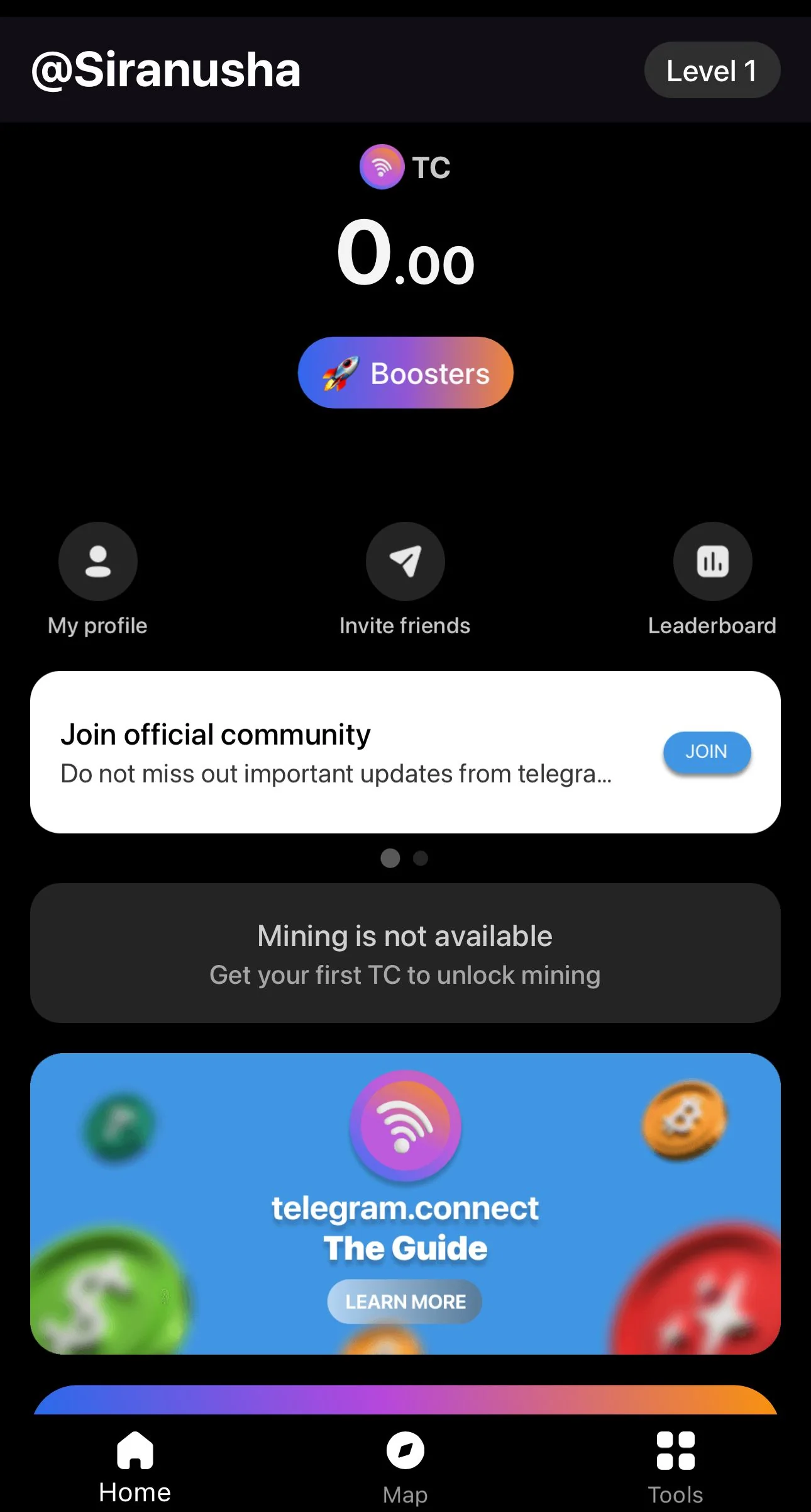 telegram.connect — Preview 3